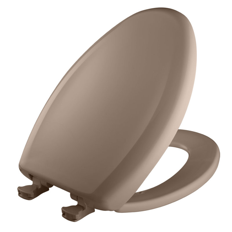 Elongated Toilet Seat and Lid, Spice Mocha