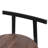 Bar Stool Set of 3 Counter Height Barstools with Back Armless Dining Chairs for Kitchen Island-1112856490