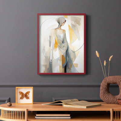 WOMEN Series CXLII - reproduction encadrée de qualité supérieure - prête à être accrochée - aucun clou requis