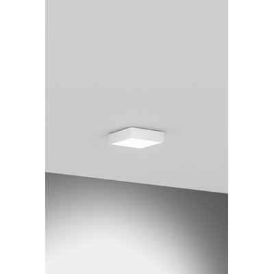 Jazz Surface Square - 12" W - Direct - White