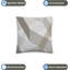 Indoor / Outdoor Abstract White Square Throw Pillow Cover-478590751