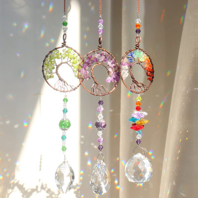 3pcs Crystal Suncatchers