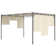 Prescot Garden Gazebo with Side Curtain 4x3x2,25 m
