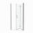 Universal Pivot Shower Door With 1 3/8" Adjust. 1/4" Tempered Glass 3672. Wall Channel, #304 Stainless Steel Handle. Tested 36000 Times For Open & Close. Smooth System, Great Leakage. Adjustable.-117060955