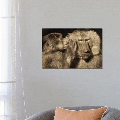 Talk 1 Piece Wrapped Canvas Wall Art