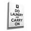«Laundry On 1 Bw» par Pela Studio, art mural sur toile-161668381