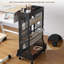 72cm H x 42cm W Steel Etagere Bookcase