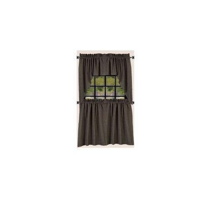 Sylvia Cotton Gingham Swag Window Valance