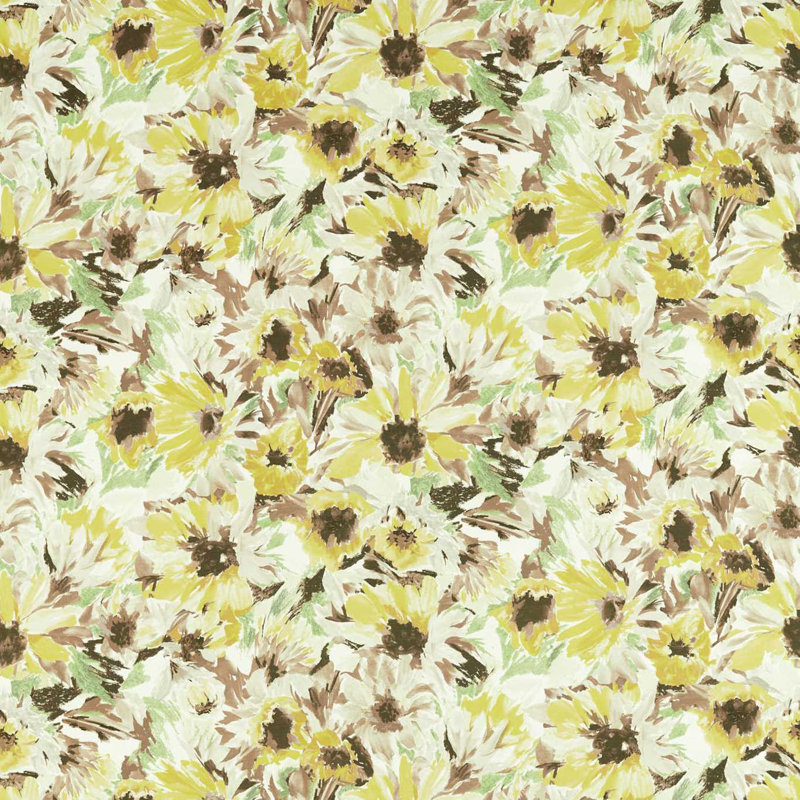 Helianthus Fabric, Sunflower/Grass/Awakening