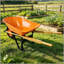 Chariot à deux roues en acier pour jardin vert 15 pouces-129224148