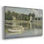 Le pont à Argenteuil, 1874 - Claude Monet, toile tendue avec châssis-132874970-132874972