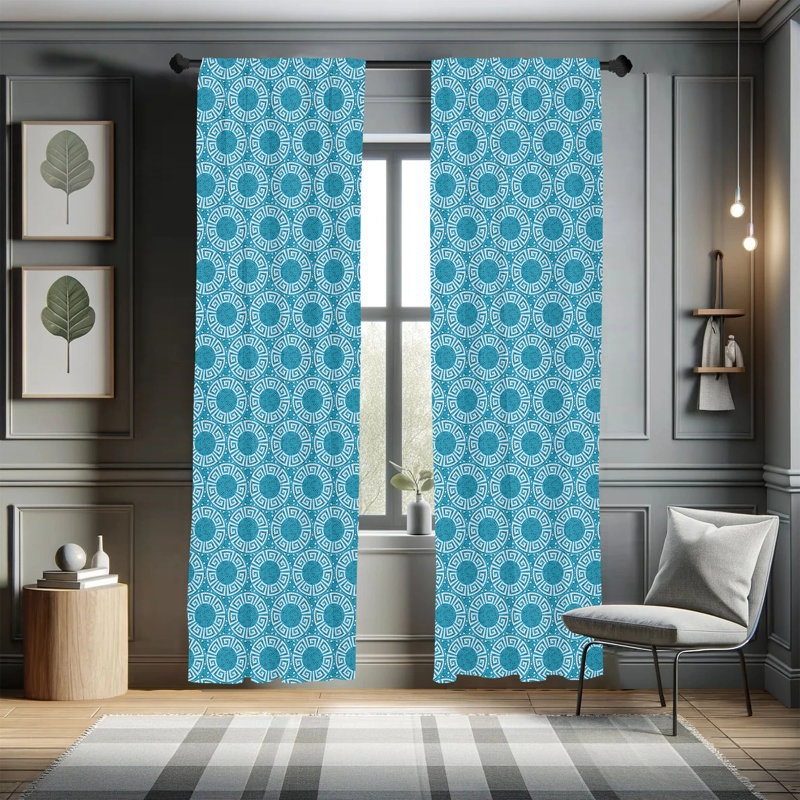Semi-Sheer Rod Pocket Sliding Panel, 28" x 63"