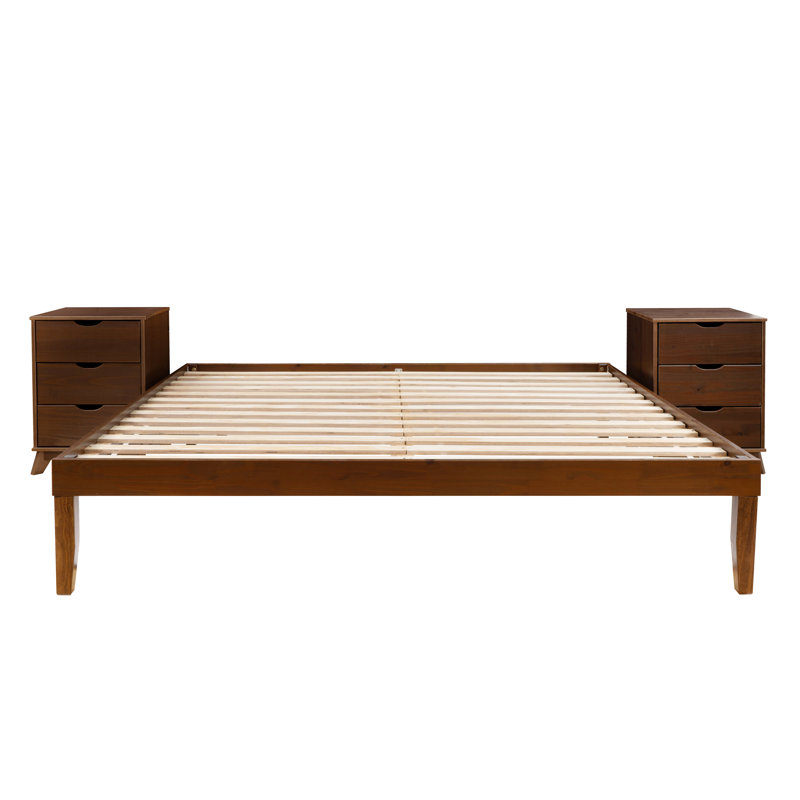 Marialana 3-Piece Bedroom Set, King, Walnut