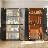 71" Metal Storage Cabinet, Garage Storage Organizer with Locking Doors and Adjustable Shelves for Workshop Office-402733068