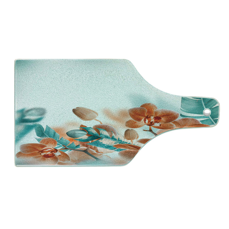 Planche à découper en verre trempé Ambesonne
