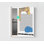 Moderne, impression murale de bureau à la maison de collage moderne, décor de maison contemporaine encadrée, impression murale abstraite, impression de beaux-arts, maison de lac