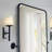 Modern Metal Tube Framed Rectangle Pivot Mirror Adjustable Tilting Bathroom Mirror-65135047-65135043