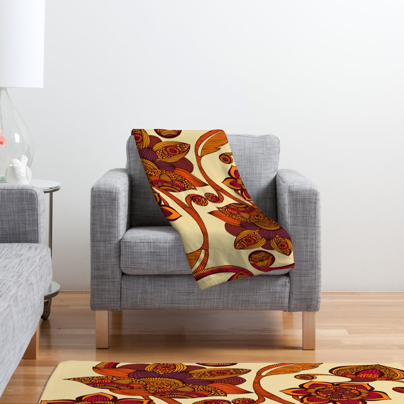 Jeté de fleurs boho, Grand