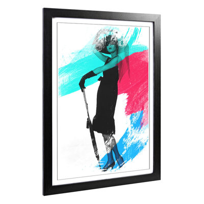 Audrey Hepburn Framed Art - Framed Print