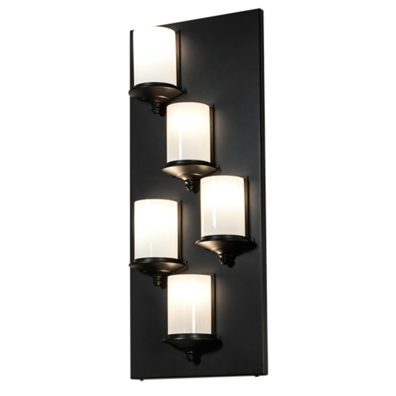 Octavia Steel Flush Mounted Sconce