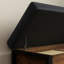 Banc de rangement rembourré en similicuir Eilley