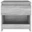 Cryal 40 cm W Bedside Table-73278693