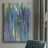 «Pastel Jungle Spectrum II», peinture sur toile tendue