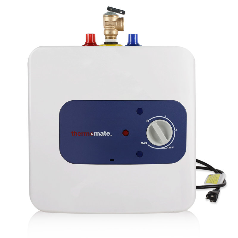 ThermoMate 2.5 Gallons 1.44kW Electric Mini Tank Water Heater for Point Of Use Instant Hot Water