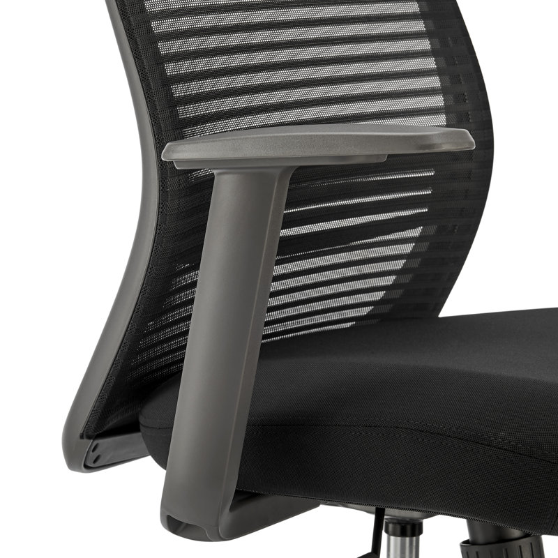 Chaise de bureau Gizia, Noir