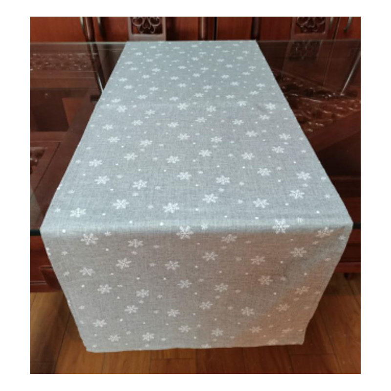 Northwoods Star Tablecloth, 40cm W x 140cm L