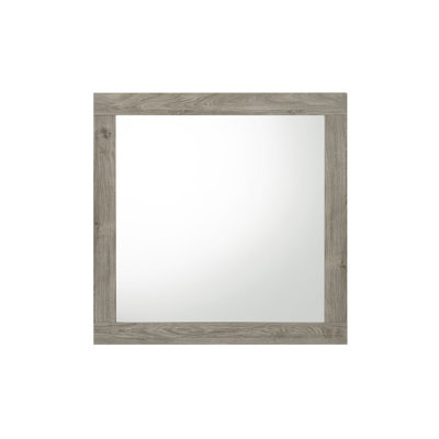 Light Gray Finish Mirror