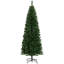  Crayon, arbre de Noël artificiel non éclairé, sapin de Noël mince avec branches réalistes, arbre d'Halloween avec 618 pointes-1682708072
