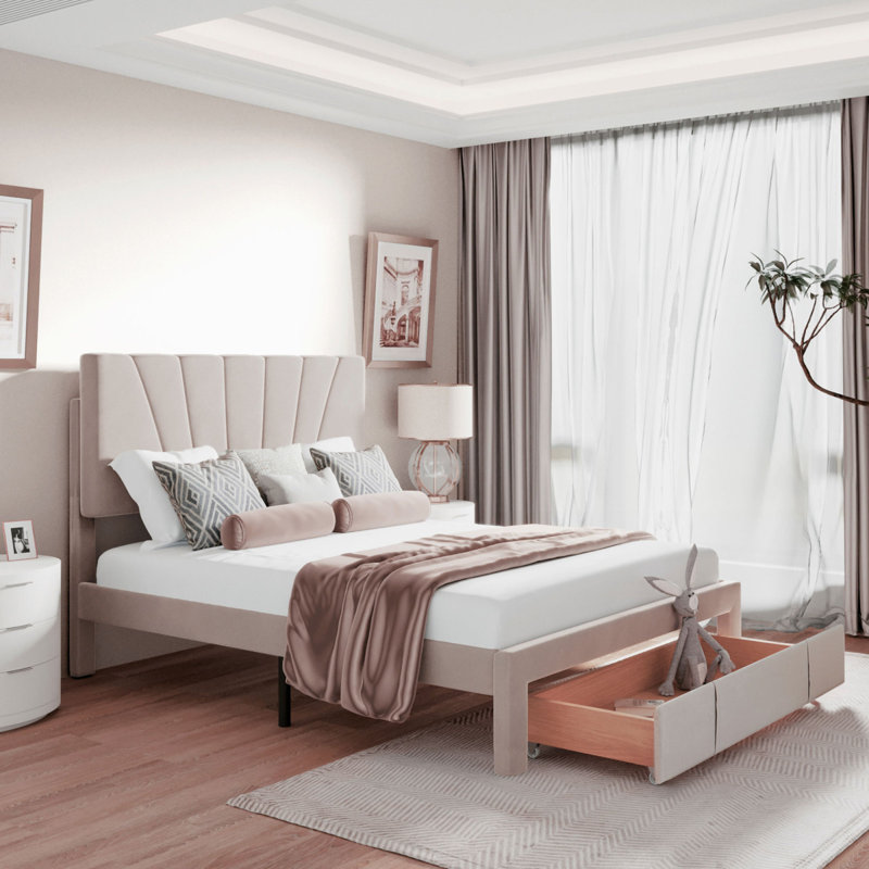 Upholstered Storage Bed