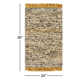Alessia Handmade Tan Rug