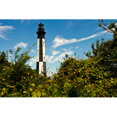 New Cape Henry Lighthouse by FrozenShutter - No Frame Print on Canvas