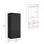 Armoire 2 tiroirs Austin, porte double, tringle-516584221