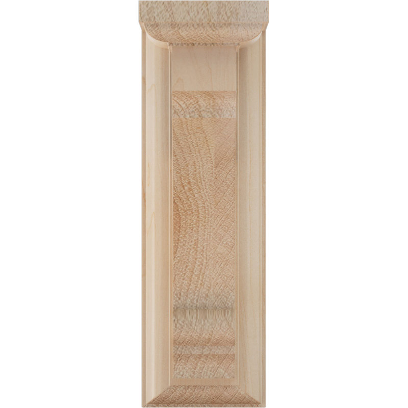 Support en bois Thompson, Érable, H 8 po x l 2,5 po x P 6 po