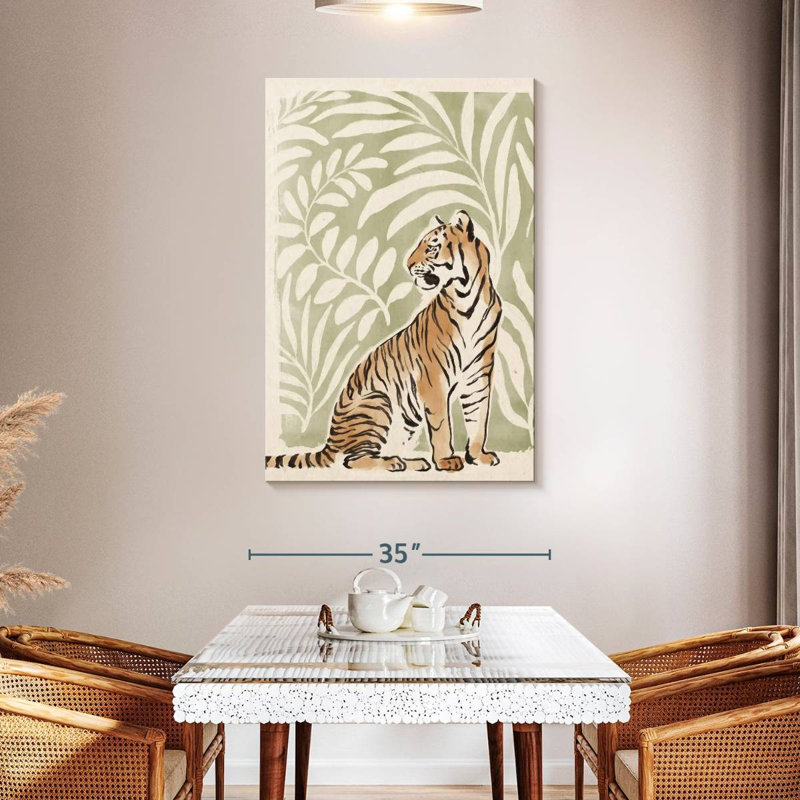 Brampt Jungle Cats II, 48" H x 32" W