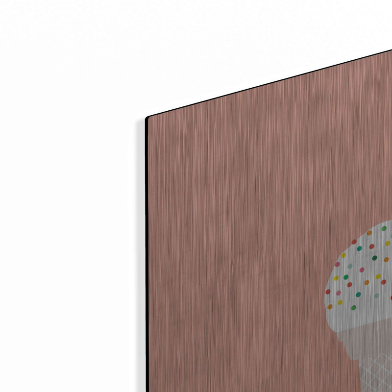 «Ice Cream Cone I» par Ann Kelle, H 24 po x l 24 po