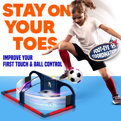 Jeu d'arcade de soccer au rond-point