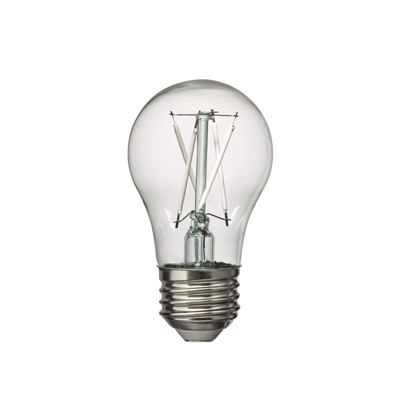 Visual Comfort & Co. LED A15 shape 5W E-26 Medium base Clear Edison Style light bulb, 2700 Kelvins