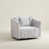 White/Black Chenille