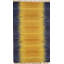 Yellow Flat Weave Wool Ombre Horizon Geometric Modern Contemporary Carpet Rug-1555113980