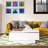 Modern Square Movable Top Coffee Table-810284895
