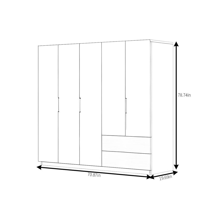 Lauri, 79" H x 71" W x 20" D