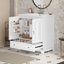 Meuble-lavabo 30 po avec lavabo en céramique
