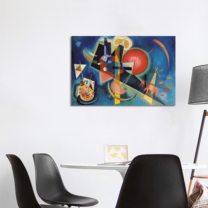 Im Blau by Wassily Kandinsky - Wrapped Canvas Print, 101.6 cm H x 66.04 cm W x 1.91 cm D