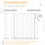 Metal Pressure Mounted Pet Gate-94538318