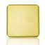 HALTON SQUARE KNOB; FLORENTINE GOLD FINISH