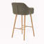 Ensemble de 2 tabourets de bar modernes-1208410181